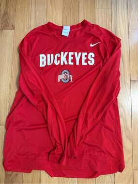 Nike Red Dri-FIT Athletic Tee